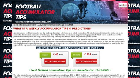 Betting Tips Football Accumulator Explore O Universo Do