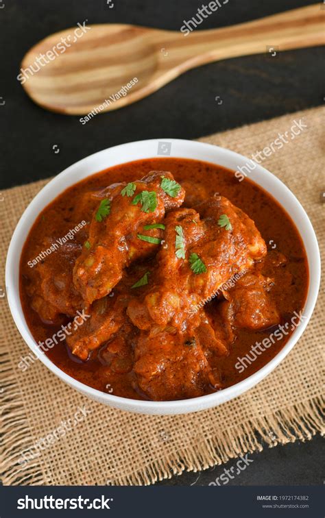 Spicy Red Chicken Curry Goan Style Stock Photo 1972174382 Shutterstock