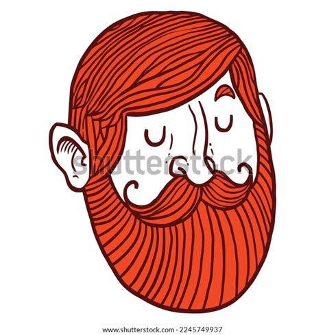 Man Head Drawing Illustration Vector Stock Vector (Royalty Free ...