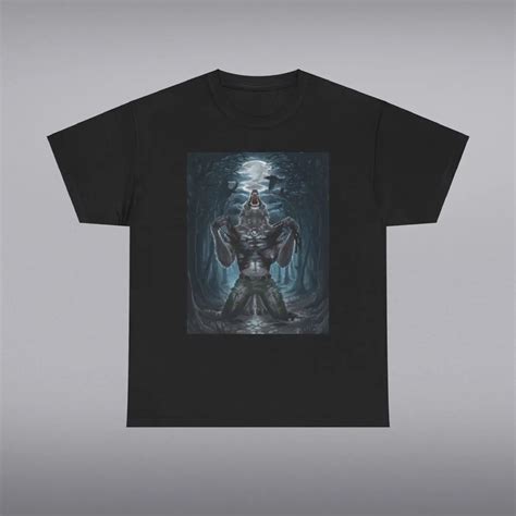 Wolf Ripping Shirt - Fierce and Powerful Design for Bold Style