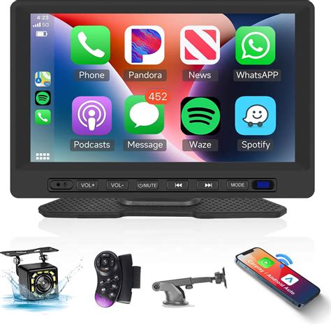 Amazon Podofo Wireless Carplay Car Stereo Portable Inch Car