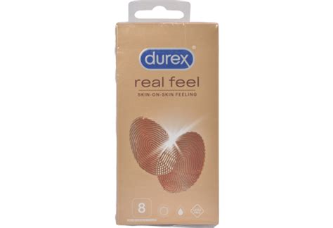 Køb Durex Real Feel Kondom 8 stk Mecindo