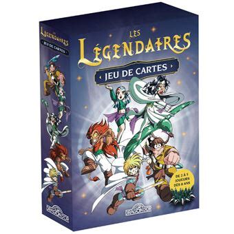 Les Légendaires Jeu de cartes Dernier livre de Delcourt