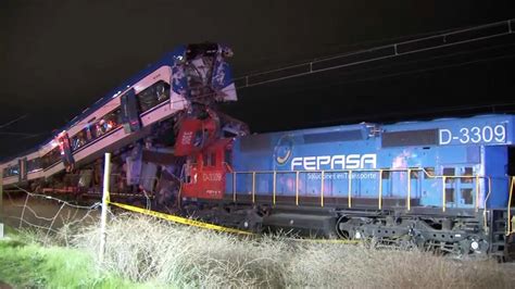 Video Muestra Momento En Que Se Produce Choque Fatal De Trenes En San Bernardo Meganoticias