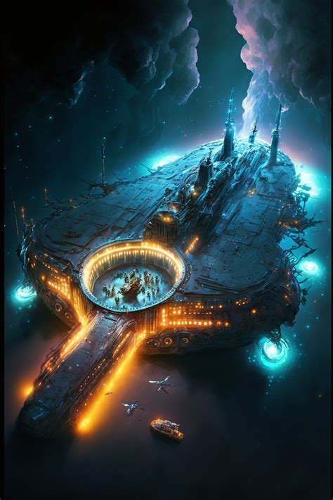 Spaceship Art Spaceship Design Spaceship Concept Futuristic City