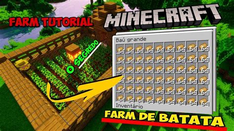 Farm De Batata Como Fazer Farm De Batata Com Vilager No Minecraft Jav