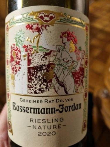 Dr Von Bassermann Jordan Riesling Brut Nature Vivino Us