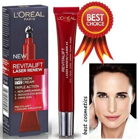 L Oreal Revitalift Laser Renew Anti Ageing Precision Eye Cream 15ml New