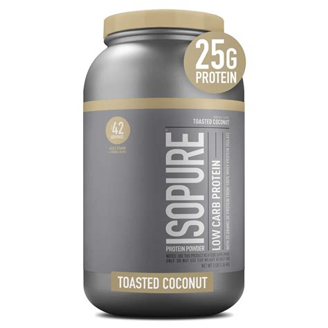 Buy Isopure Protein Powder Low Carb Whey Isolate With C Zinc For