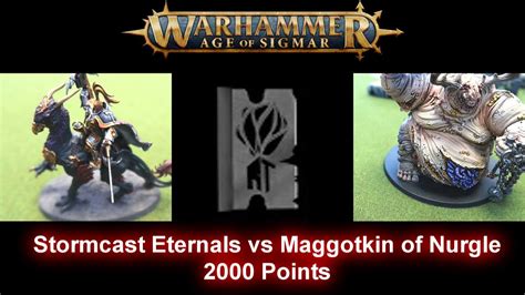 Age Of Sigmar Battle Report Stormcast Eternals Vs Maggotkin Of Nurgle