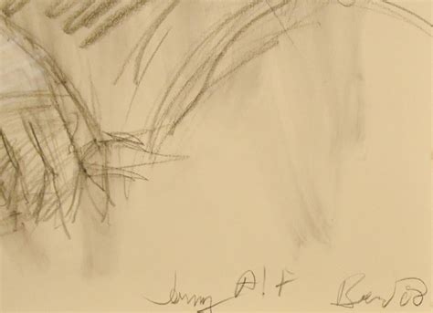 Mark Beard Mb Figurative Charcoal Drawing On Paper Of Male Nude Model At Stdibs