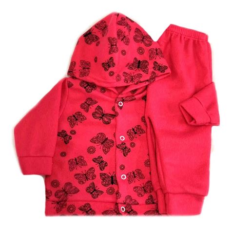 Kit Conjunto Inverno Soft Infantil Roupa De Frio Menina Mercado Livre