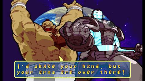 Marvel Vs Capcom Arcade Zangief War Machine Playthrough