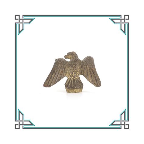 Vintage Eagle Lamp Finial Etsy