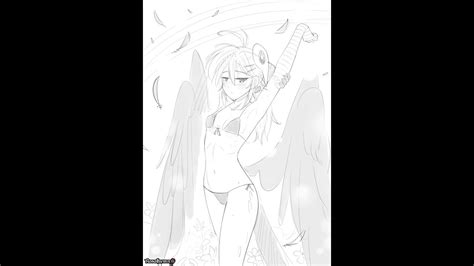 Sexy Harpy With Fluffy Wings│orc Massage Harpy Ava 5 Youtube