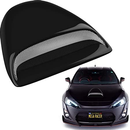 Amazon NATGIC Universal Car Air Flow Decorative Intake Hood Scoop