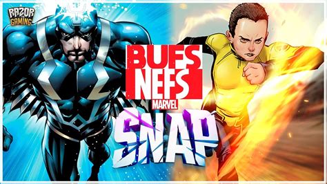 BUFFS Y NERFEOS CAMBIO DE UBICACIONES PARCHE OTA MARVEL SNAP