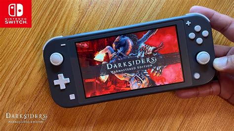 Darksiders Warmastered Edition Nintendo Switch Lite Gameplay YouTube