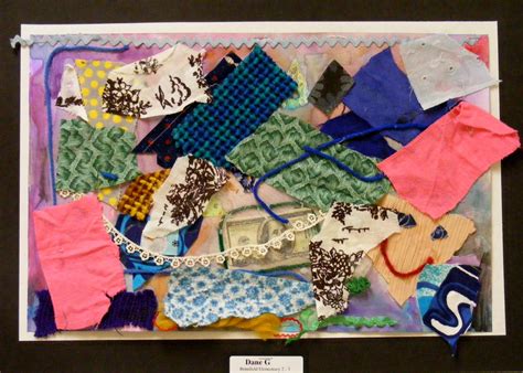 Suffield Elementary Art Blog!: Fabric Collage!