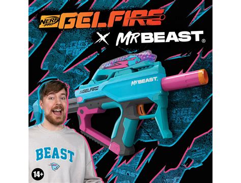 MrBeast Unveils The All New NERF Pro Gelfire X MRBEAST Full Auto