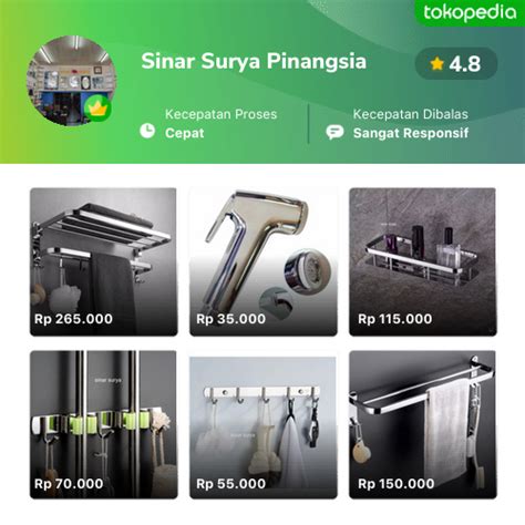 Toko Sinar Surya Pinangsia Online Produk Lengkap Harga Terbaik