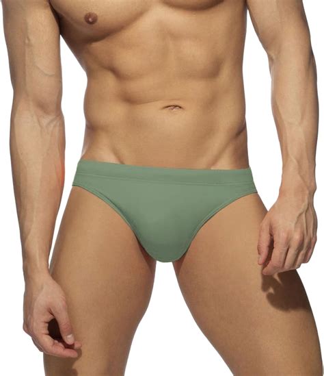 Amazon Mens Swimsuit Briefs Padded Swimwear Male Swimming Bikini