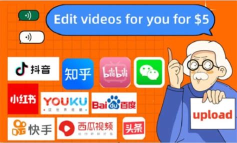 Upload your video to chinese video platform youku qq tencent bilibili ...