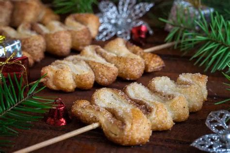 S E Fingerfood Bl Tterteig Tannen Mit Zimt Zu Weihnachten Rezept