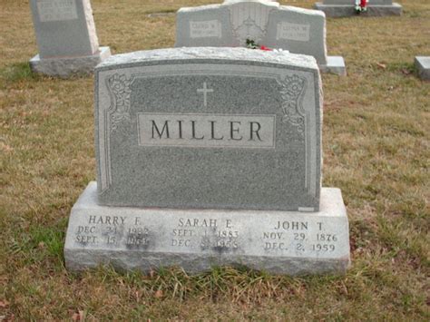 John Tilden Miller Memorial Find A Grave