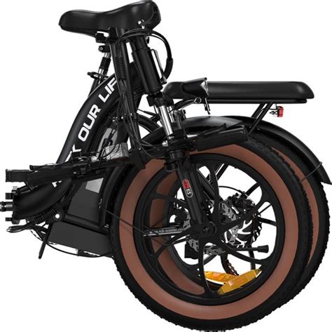 Rcb Elektrische Fiets Opvouwbare E Bike Inch Fatbike Ah Bol