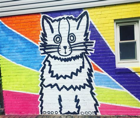 Cat Mural Theodore Carter