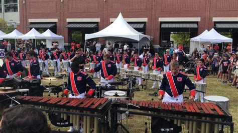 Auburn Drumline Front Ensemble The Opening Youtube