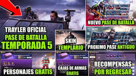 Recompensas Por Regresar Gratis Trayler Oficial Del Pase De Batalla