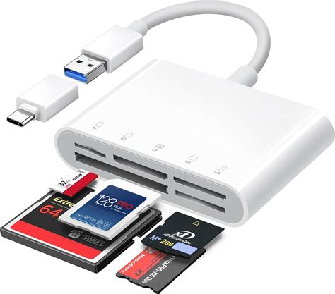 Amazon Fubiaofei Sd Card Reader In Usb Usb C Dual Connector