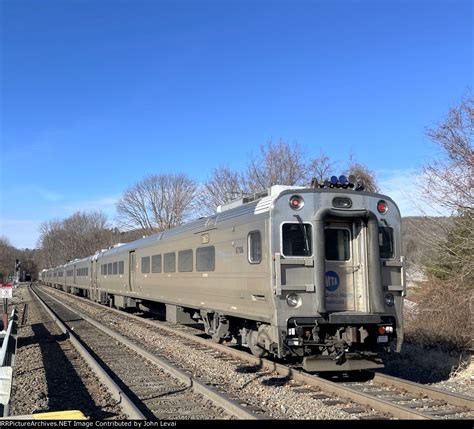 MNR Comet V Cab Car 6706 Trailing On NJT Train 71 As It Heads Away