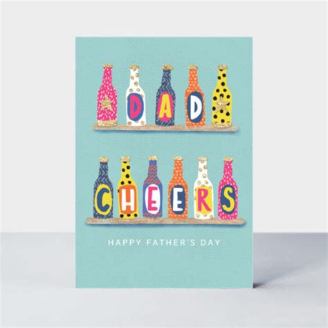 Daddio Dad Cheers Luxe And Co Ts And Cards