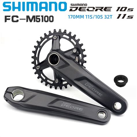 Shimano DEORE FC M5100 Crankset FC M5100 MTB Bike Crankset 10 11 Speed