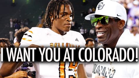 DEION SANDERS WANTS BRYCE UNDERWOOD AT COLORADO FOR GAME WINNING