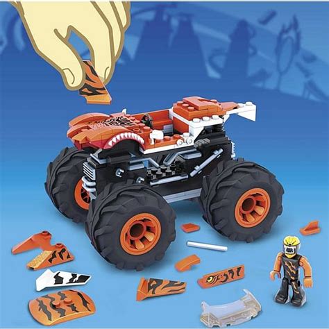 Mattel Reveals Mega Construx X Hot Wheels Monster Truck Sets