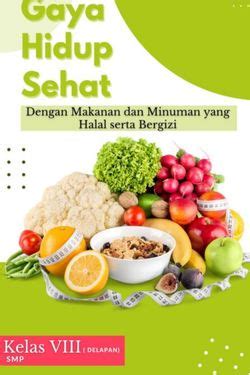 Book Creator Gaya Hidup Sehat Dengan Makanan Dan Minuman Yang Halal