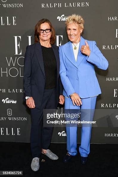 Bonnie Stoll and Diana Nyad attend ELLE's 2023 Women In Hollywood ...