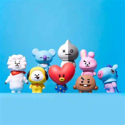 BT21 Character Standing Figure L 8 Types By BTS X LINE FRIENDS