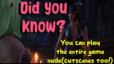 Wow Nude Play Through Of Baldurs Gate Youtube