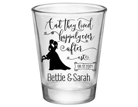 Wedding Favors And They Lived Happily Ever After Disney