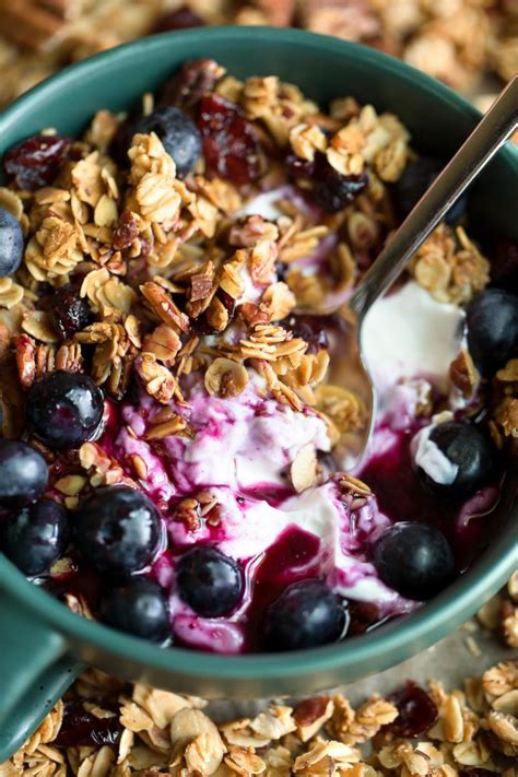 Maple Pecan Granola Recipe Peas And Crayons