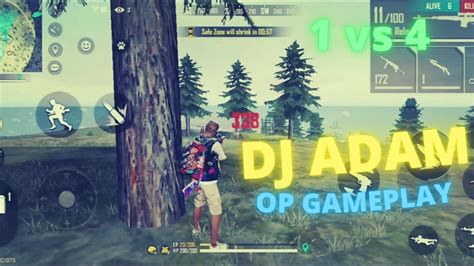 Best Solo Vs Squad Overpowered Gameplay Must Watch Garena Free Fire