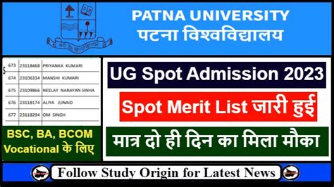 Patna University Study Originin