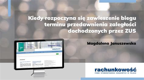 Kiedy rozpoczyna się zawieszenie biegu terminu przedawnienia zaległości