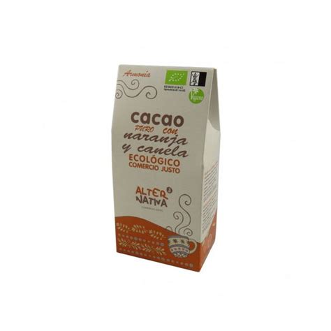 Alternativa Cacao Puro Con Naranja Y Canela Bio G Promofarma