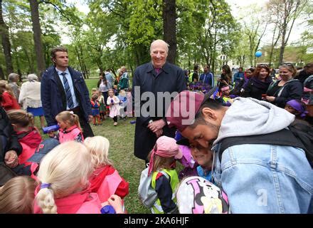 Oslo La Famille Royale Participe L Inauguration Du Parc De